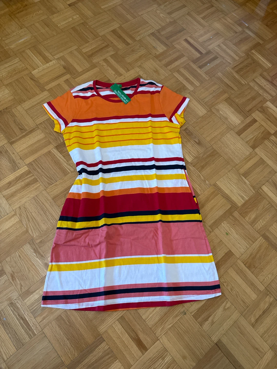 United Colors of Benetton Striped Dress