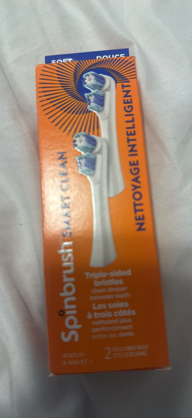 Three Spinbrush Smart Clean Replacement Heads - photo 2
