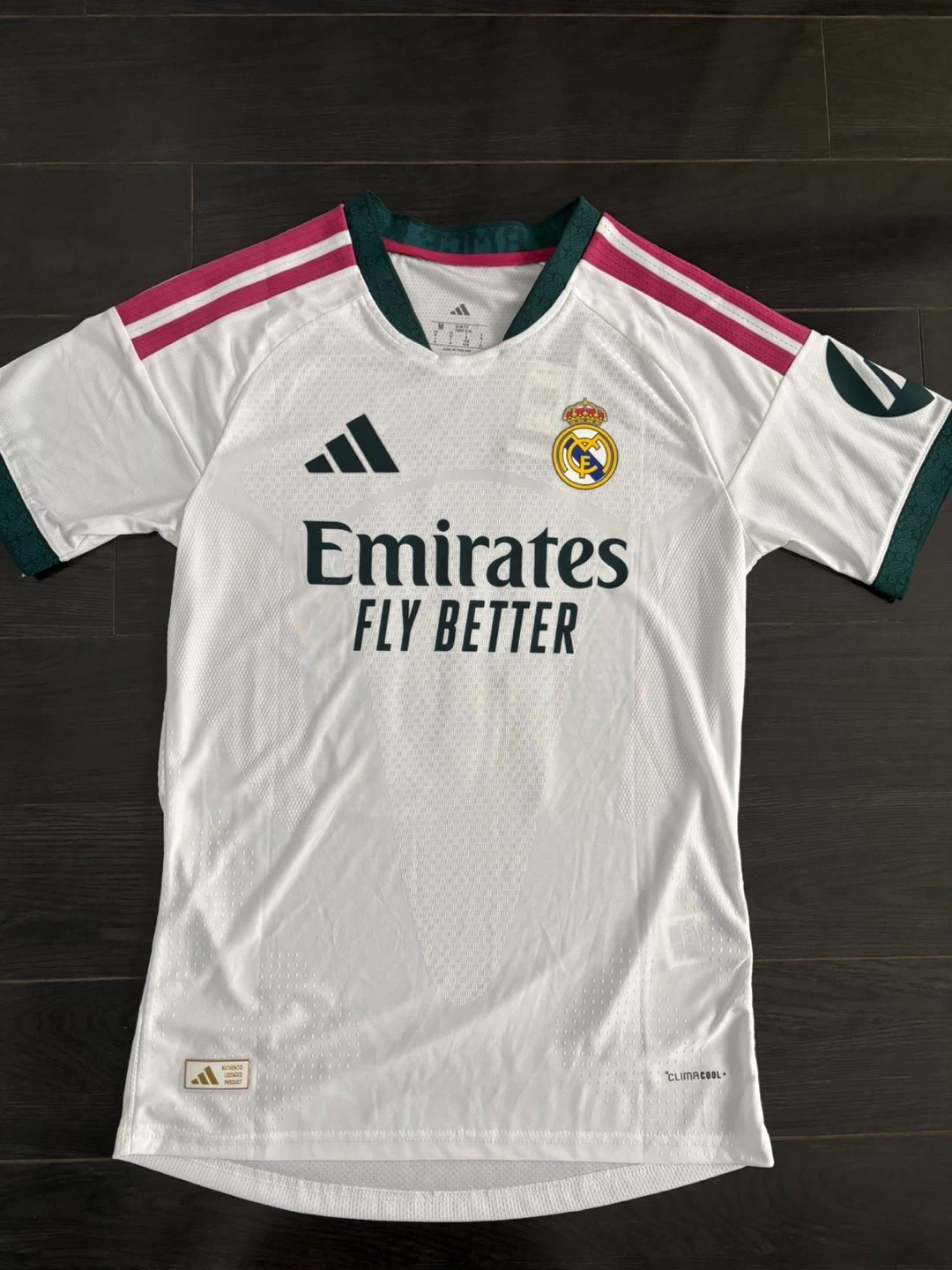 Real Authentic Match Day 26/27 Madrid Mbappé home kit