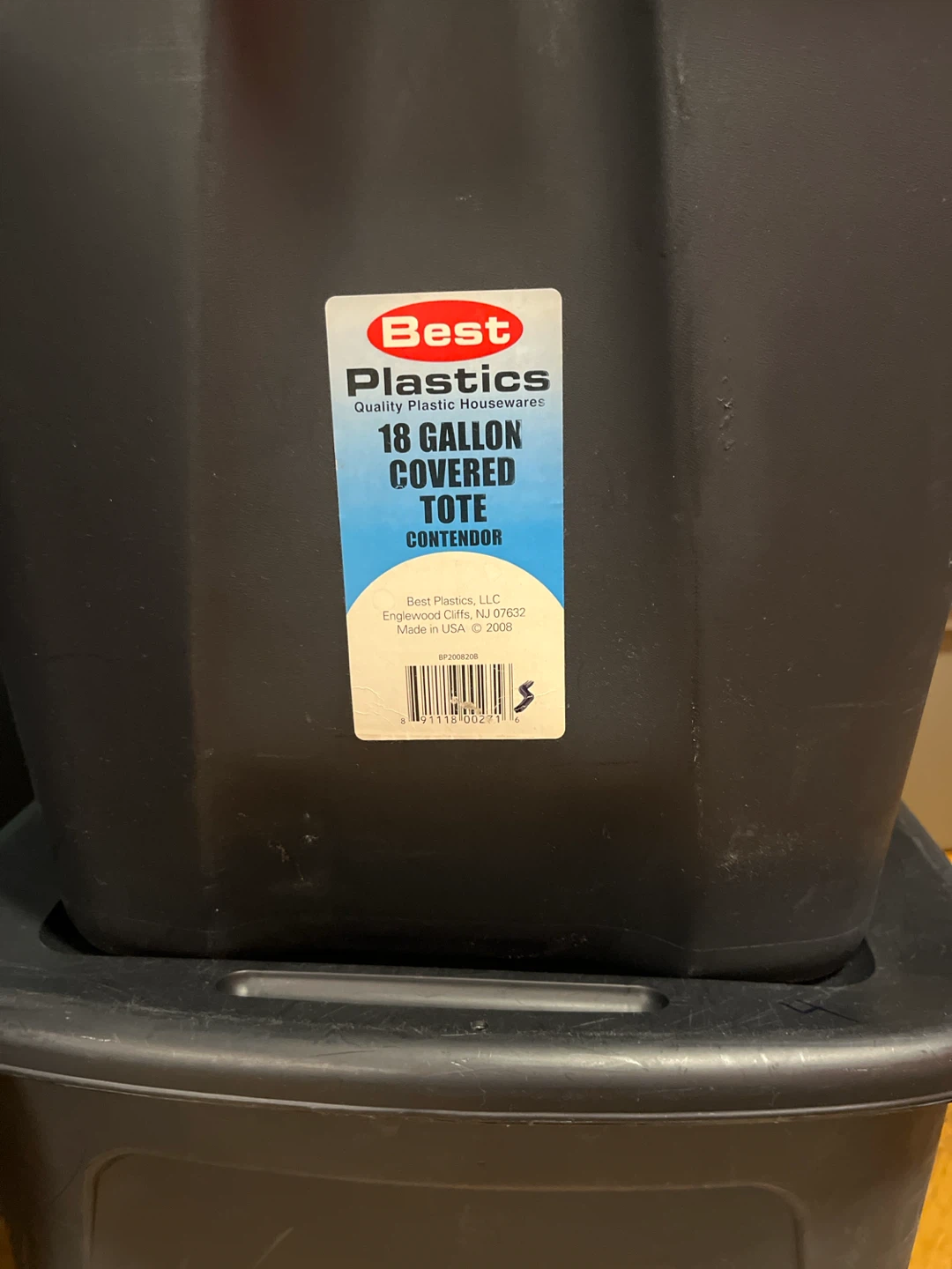 4 Storage Totes 18 Gallon - photo 4