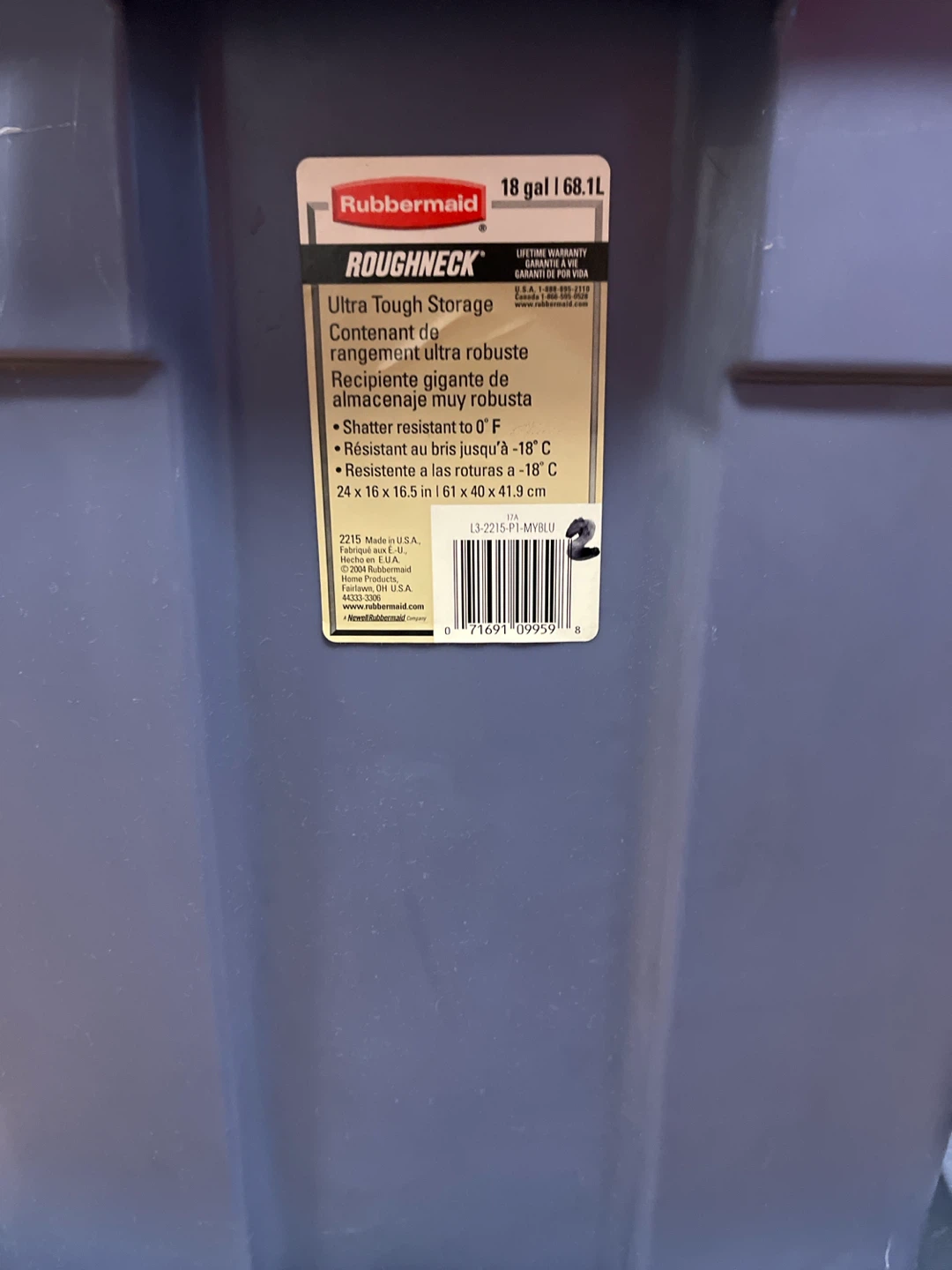4 Storage Totes 18 Gallon - photo 5