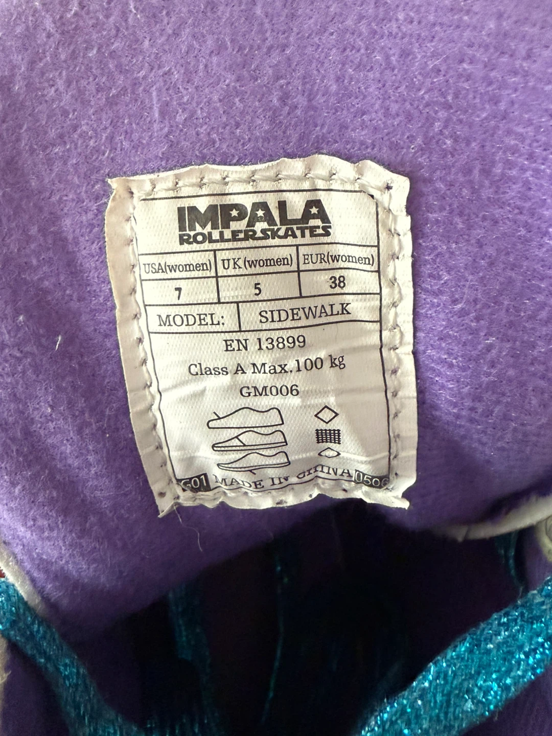 🛼 Impala Rollerskates (women’s US 7) - photo 2