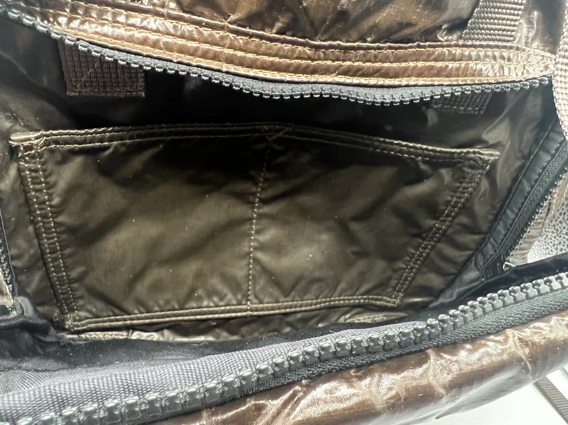 PORTER INTERNATIONAL Glossy Nylon Crinkled Rucksack Backpack - photo 4