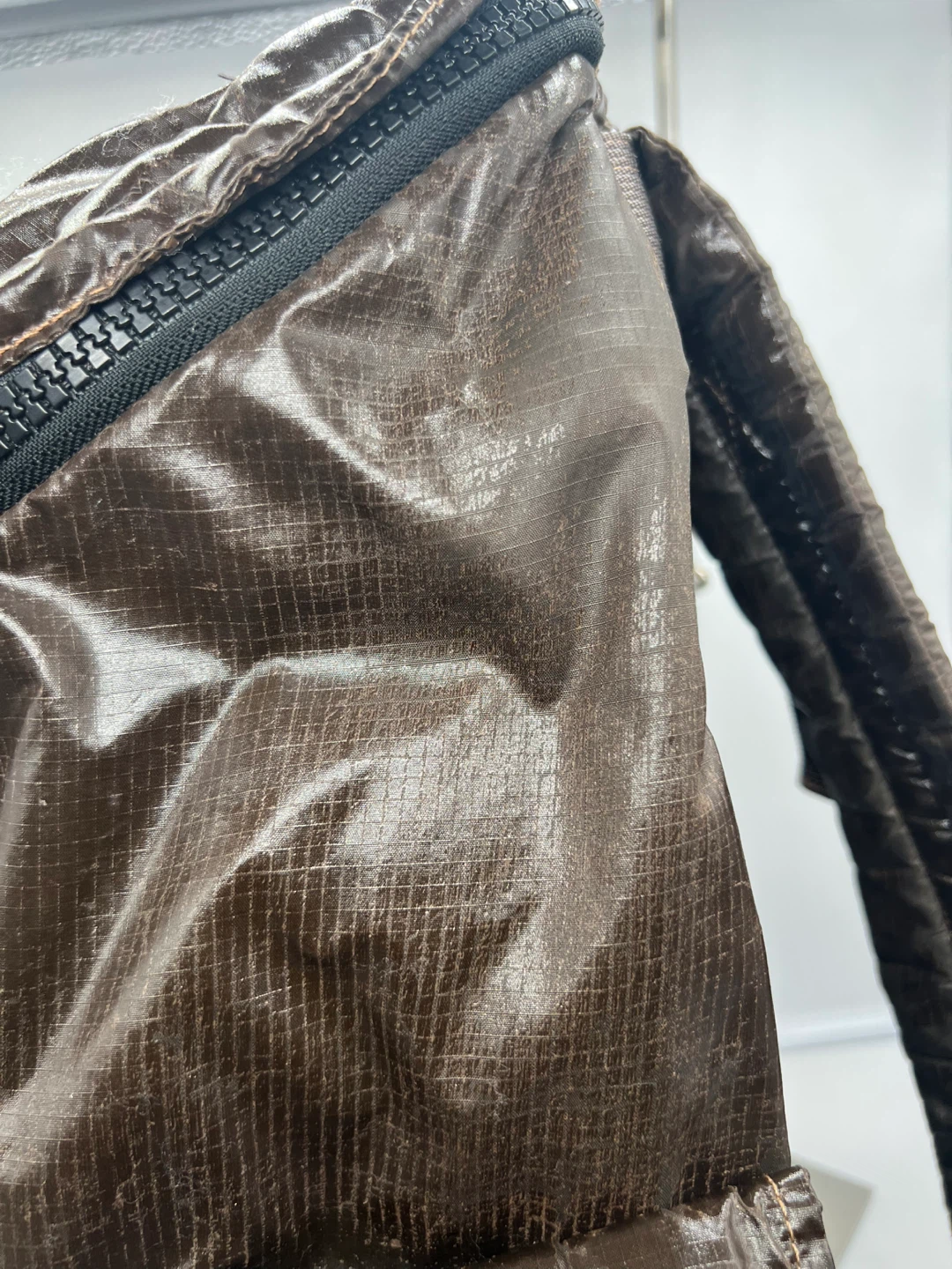 PORTER INTERNATIONAL Glossy Nylon Crinkled Rucksack Backpack - photo 5