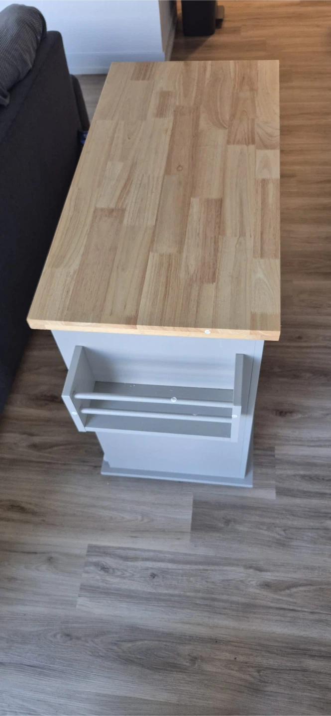 Kitchen Island with Butcher Block Top - photo 2