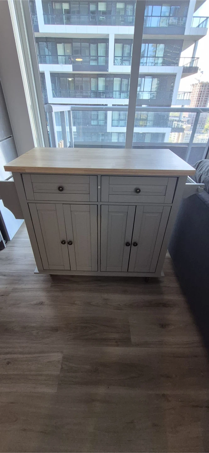 Kitchen Island with Butcher Block Top - photo 3