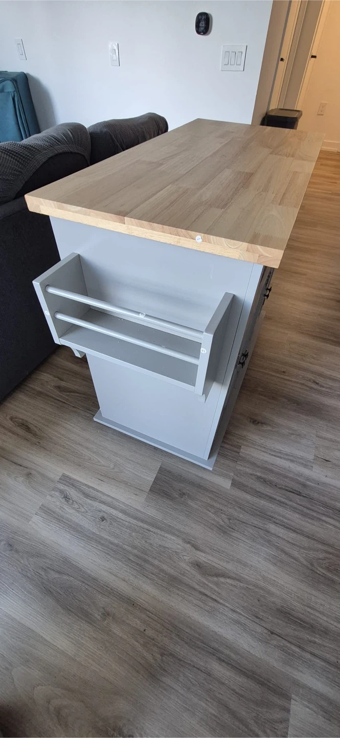 Kitchen Island with Butcher Block Top - photo 4