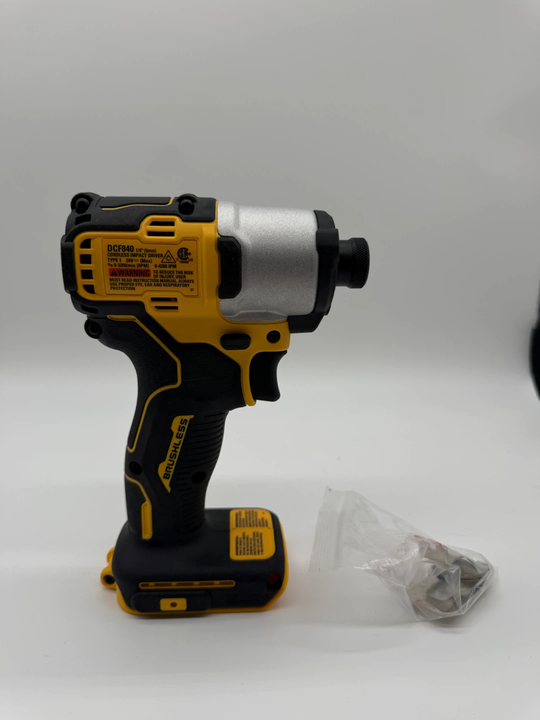 DEWALT 20V MAX ATOMIC Brushless Compact 1/4in. Impact Driver - photo 2