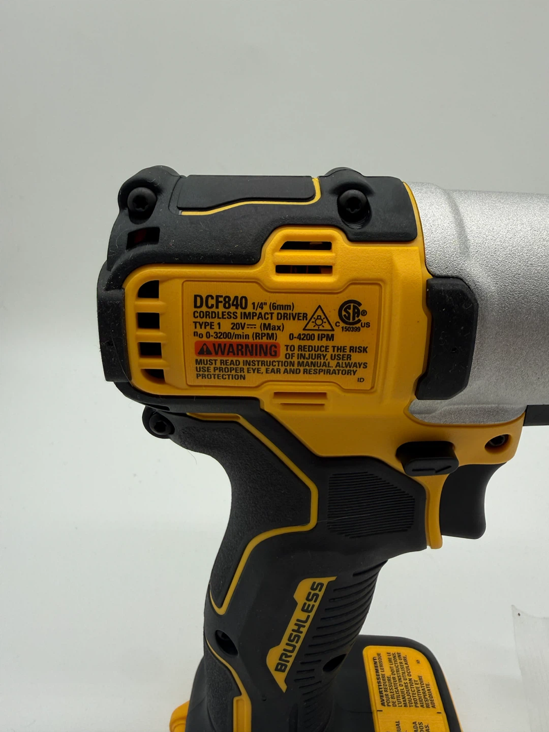 DEWALT 20V MAX ATOMIC Brushless Compact 1/4in. Impact Driver - photo 3