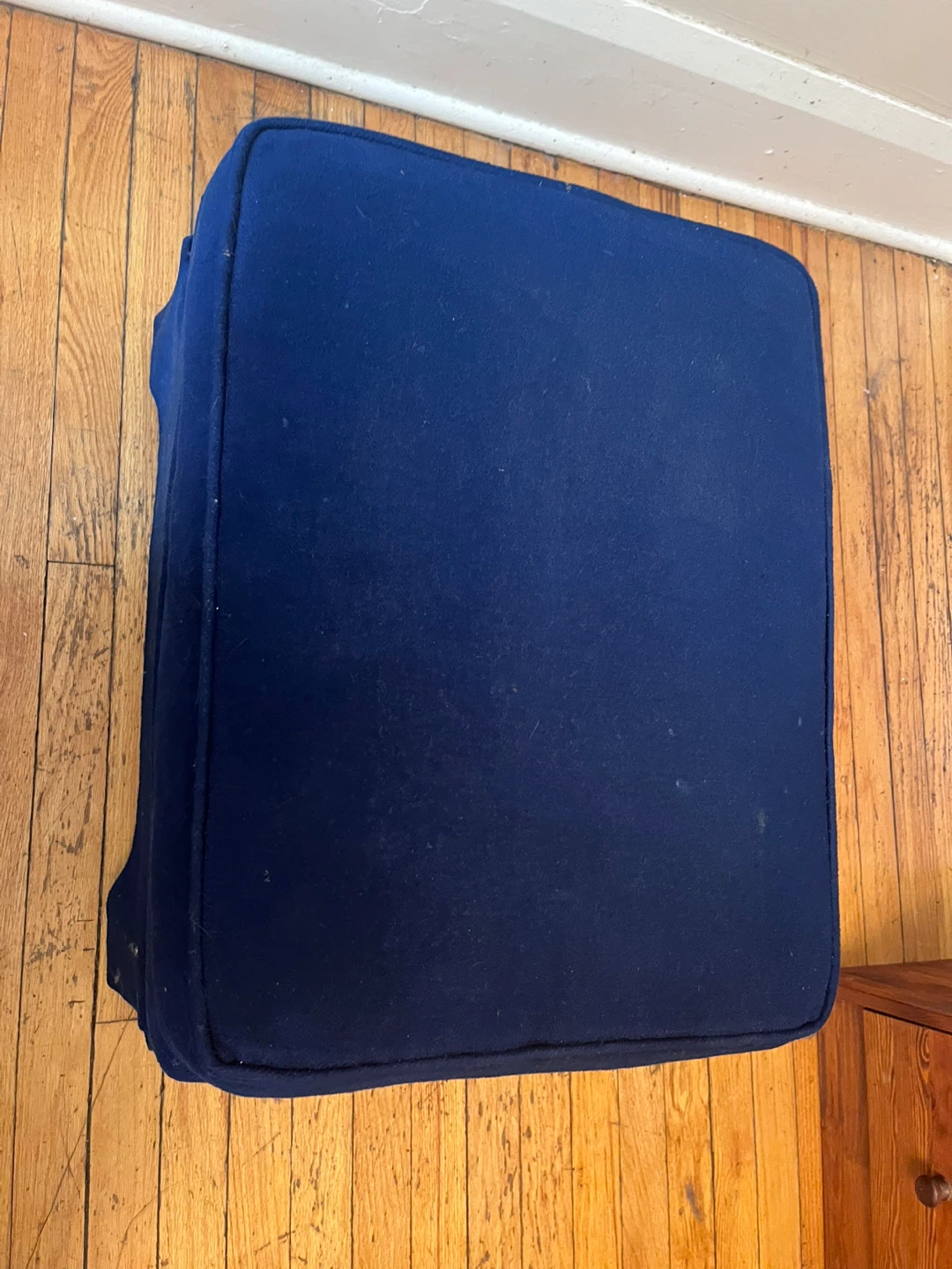 Blue foot stool - photo 2