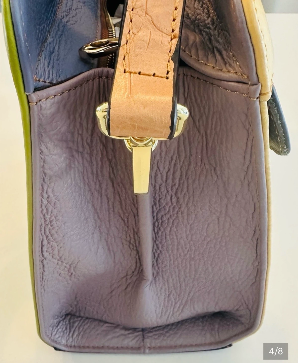 Amerileather Arlene Leather Crossbody Bag - photo 4