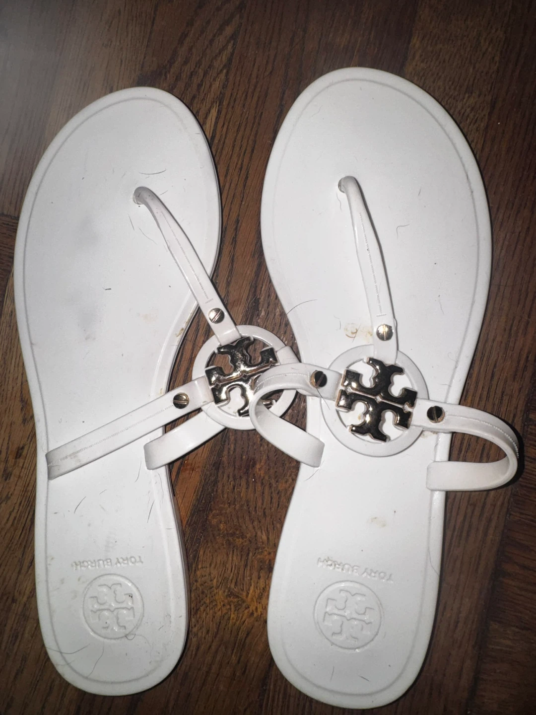 Tory Burch White Thong Sandals - photo 2