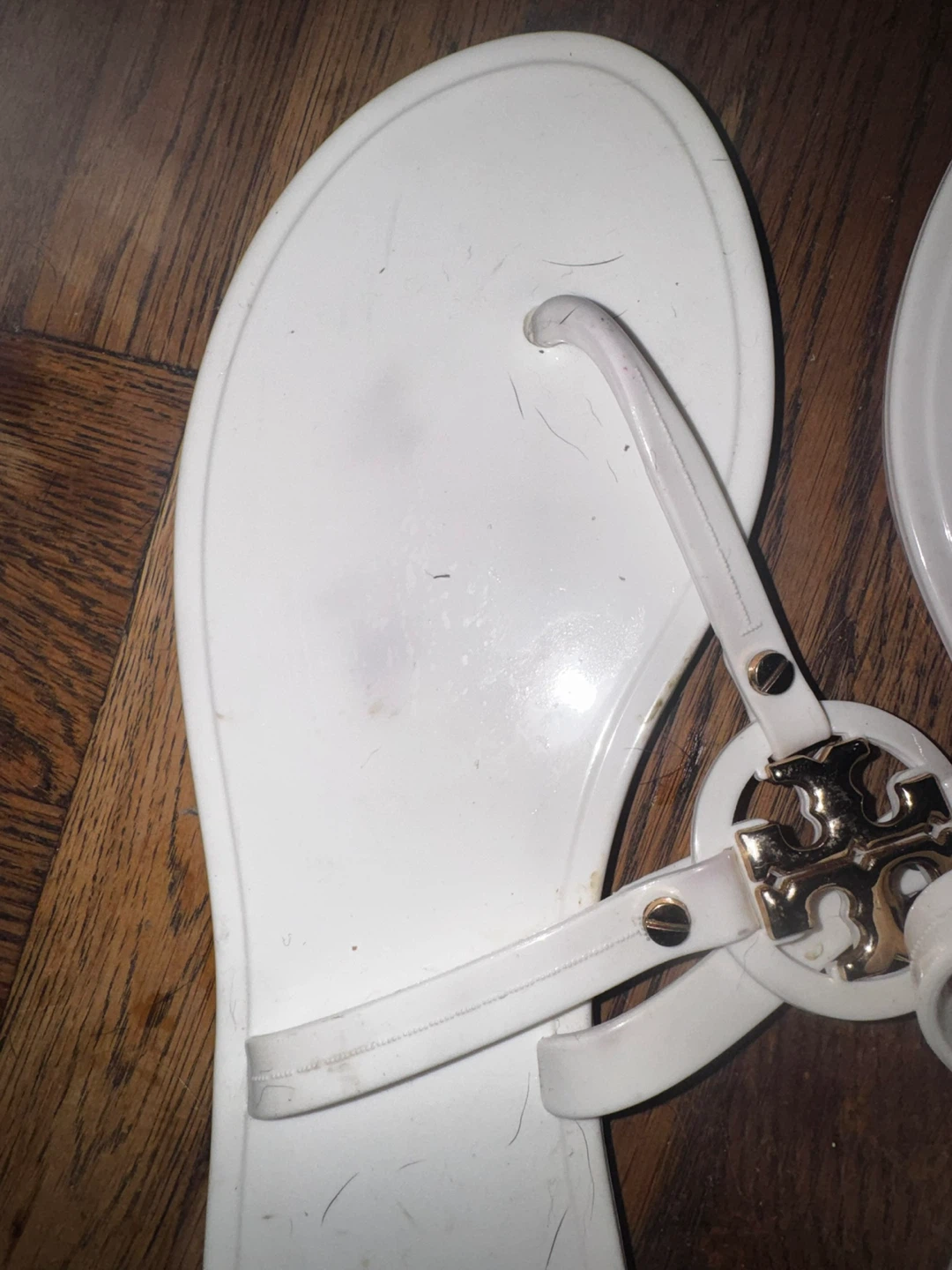 Tory Burch White Thong Sandals - photo 3