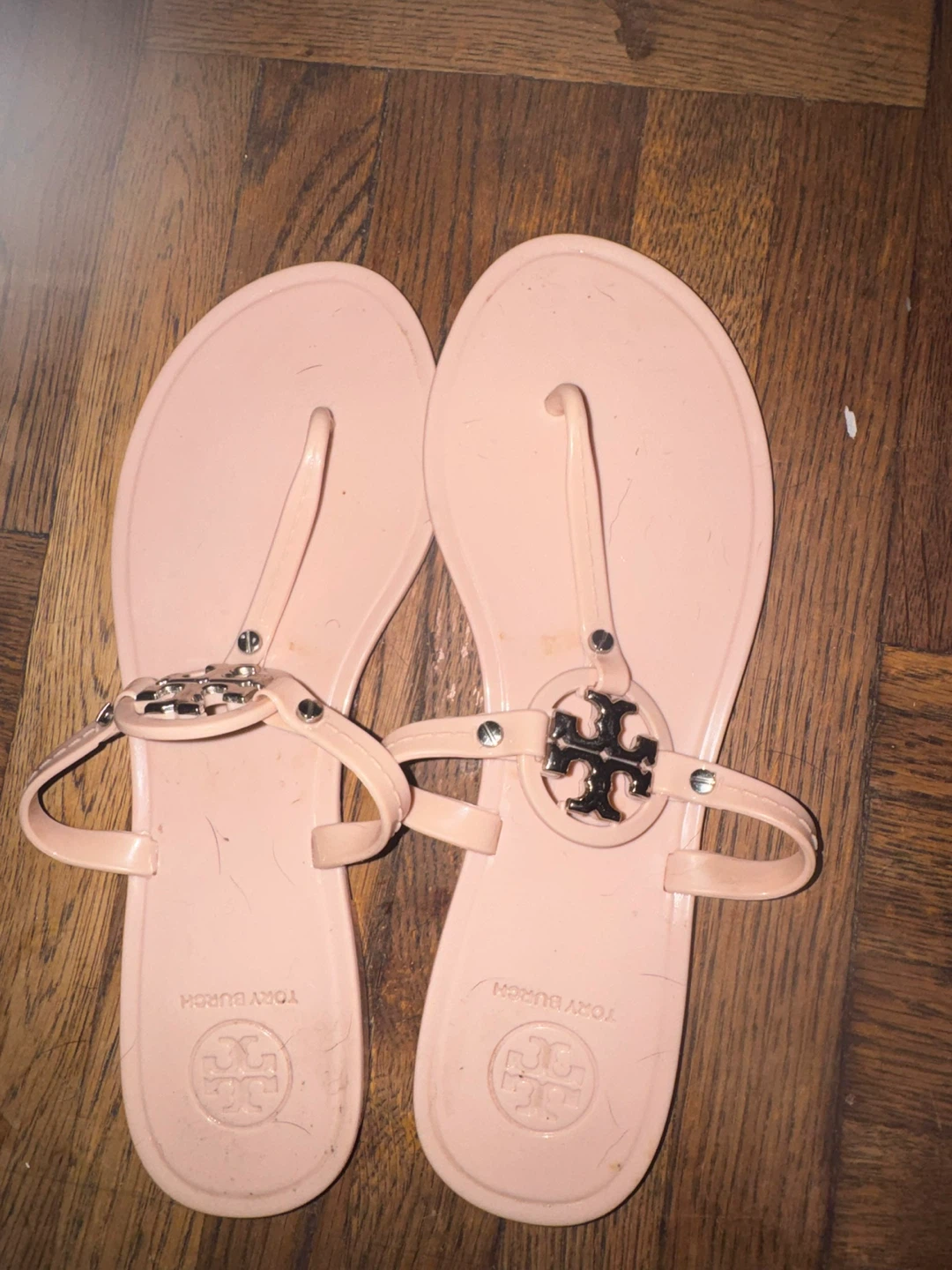 Tory Burch Pink Jelly Sandals Size 7