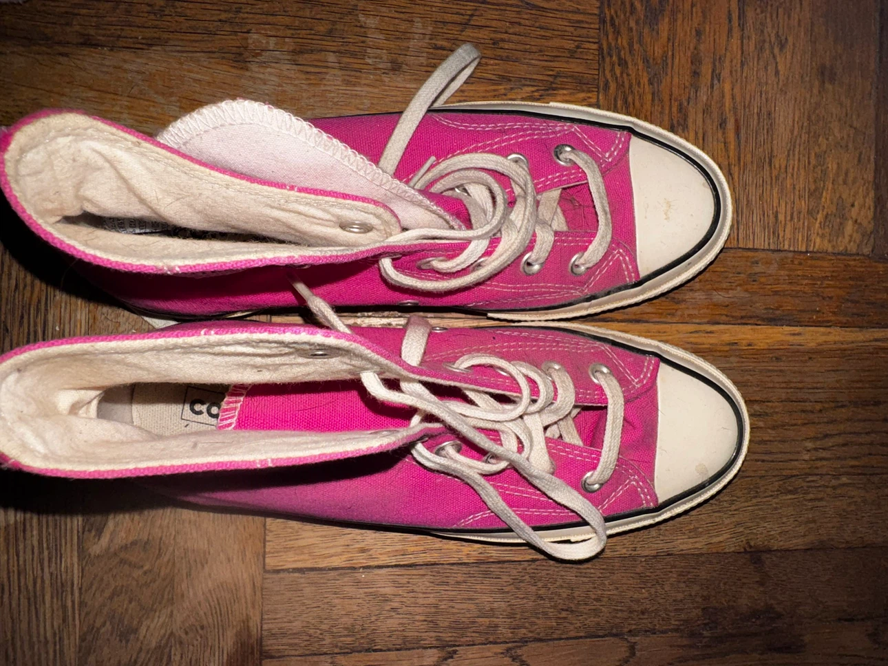 Converse Chuck 70 High Top Pink Sneakers - photo 2