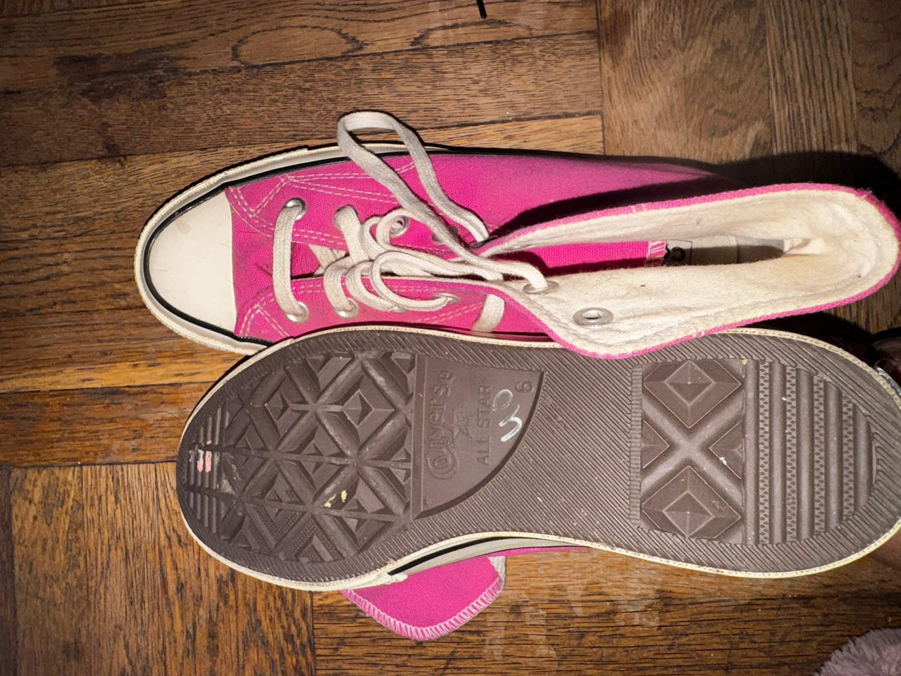 Converse Chuck 70 High Top Pink Sneakers - photo 5