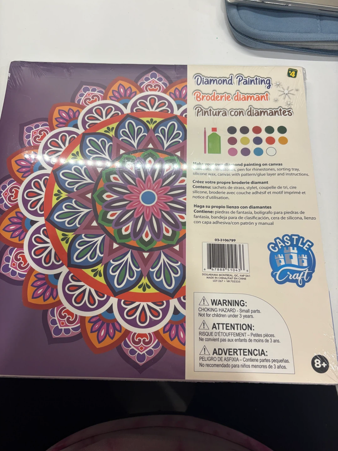 Castle Craft Mandala Diamond Painting Kit - photo 2