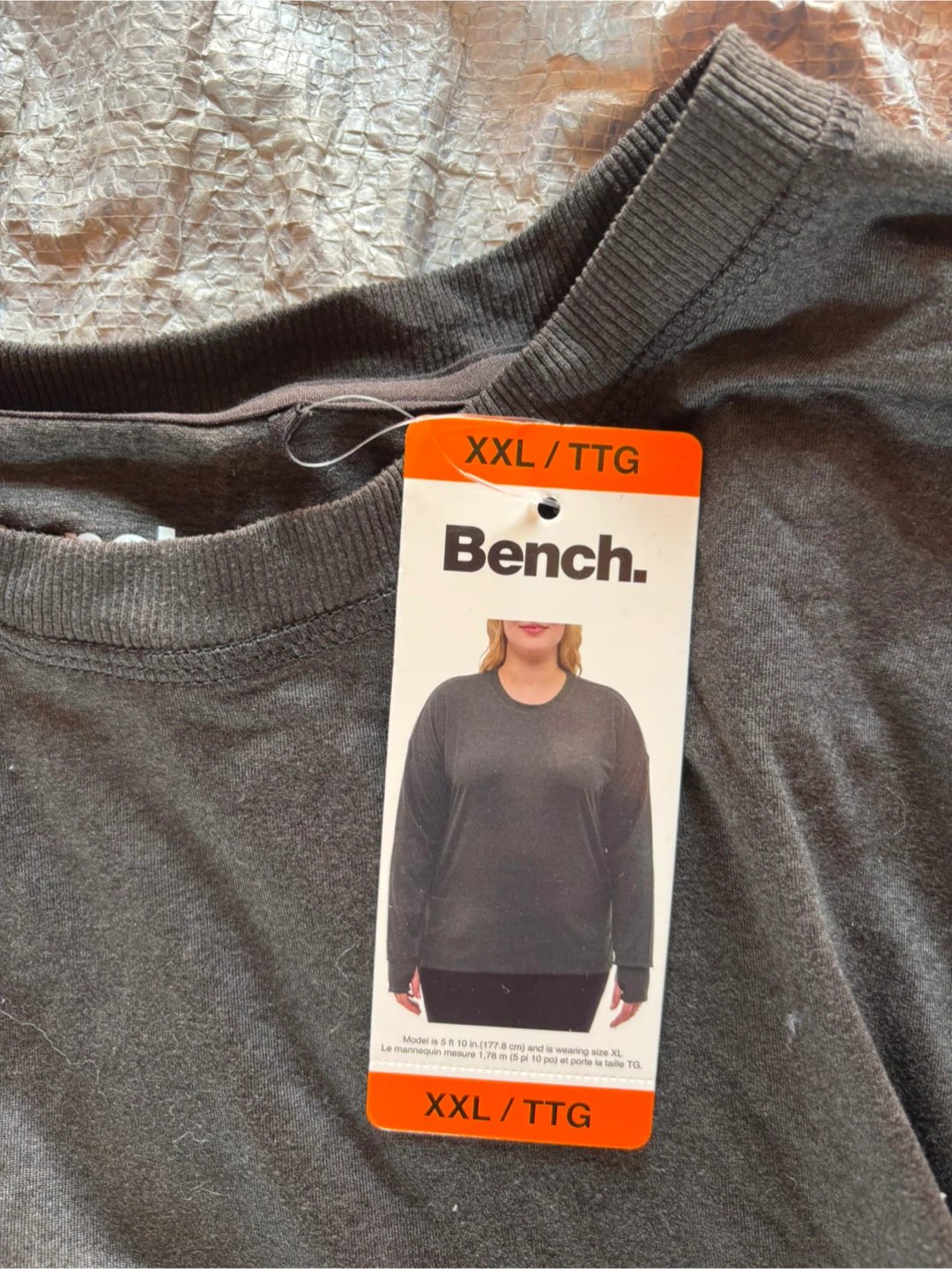 Bench Long Sleeve Top - Dark Grey - XXL - photo 2