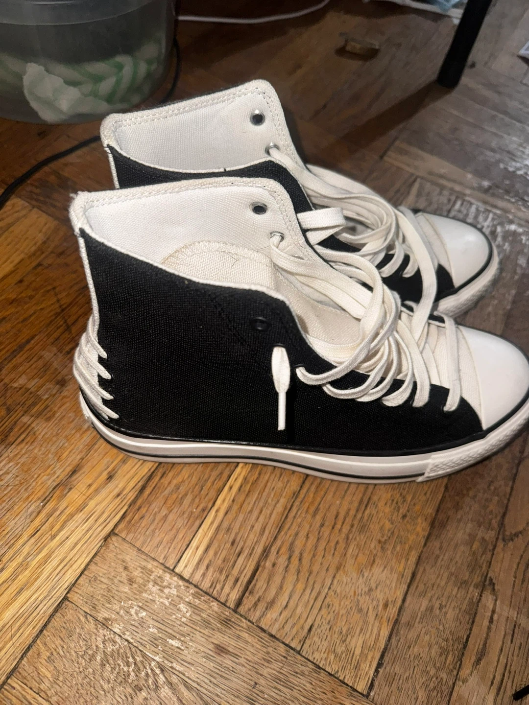 Converse All Star High Top Sneakers Black/White - photo 2