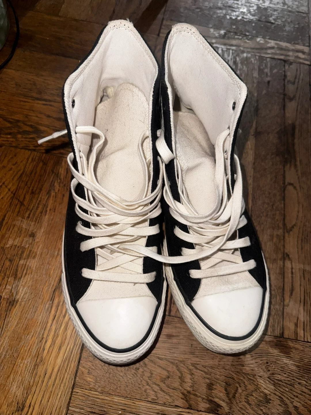 Converse All Star High Top Sneakers Black/White - photo 4