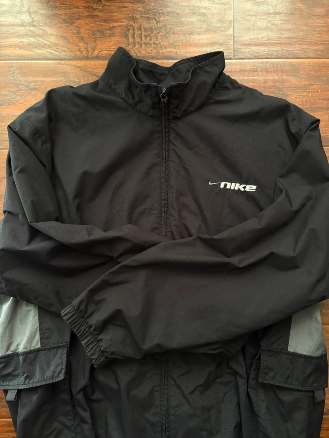 Vintage Nike y2k windbreak jacket L mini swoosh air - photo 2