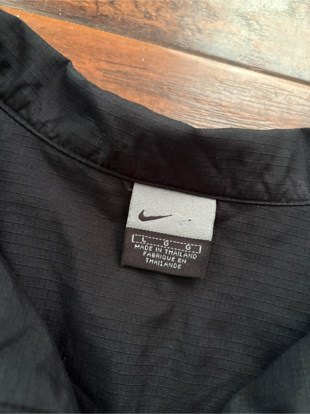 Vintage Nike y2k windbreak jacket L mini swoosh air - photo 3