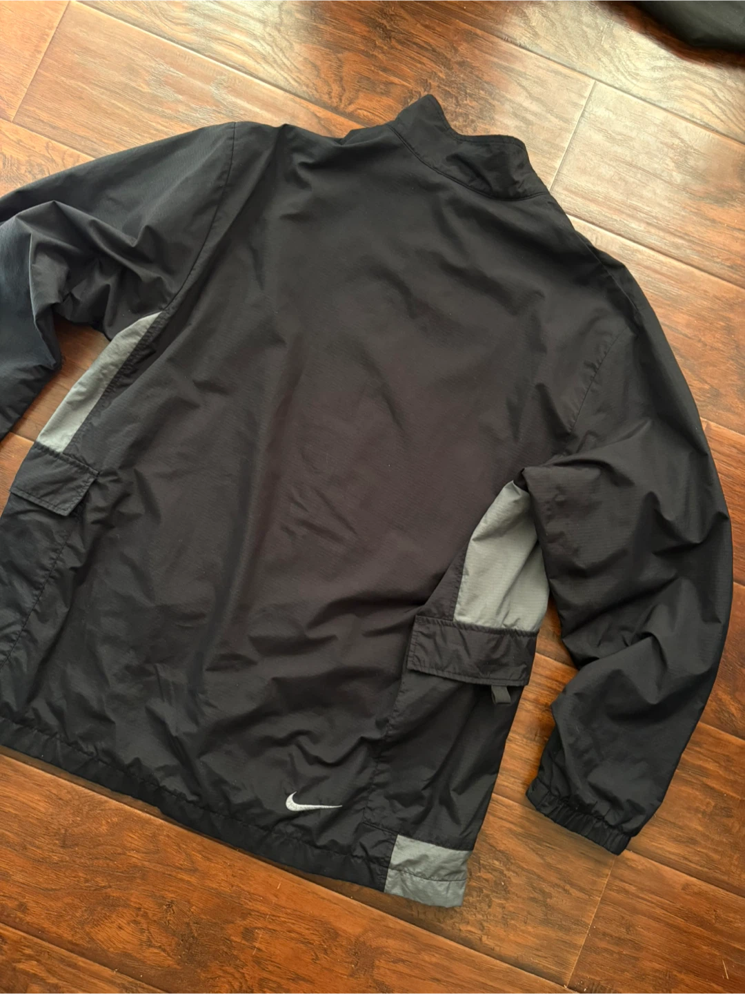 Vintage Nike y2k windbreak jacket L mini swoosh air - photo 5