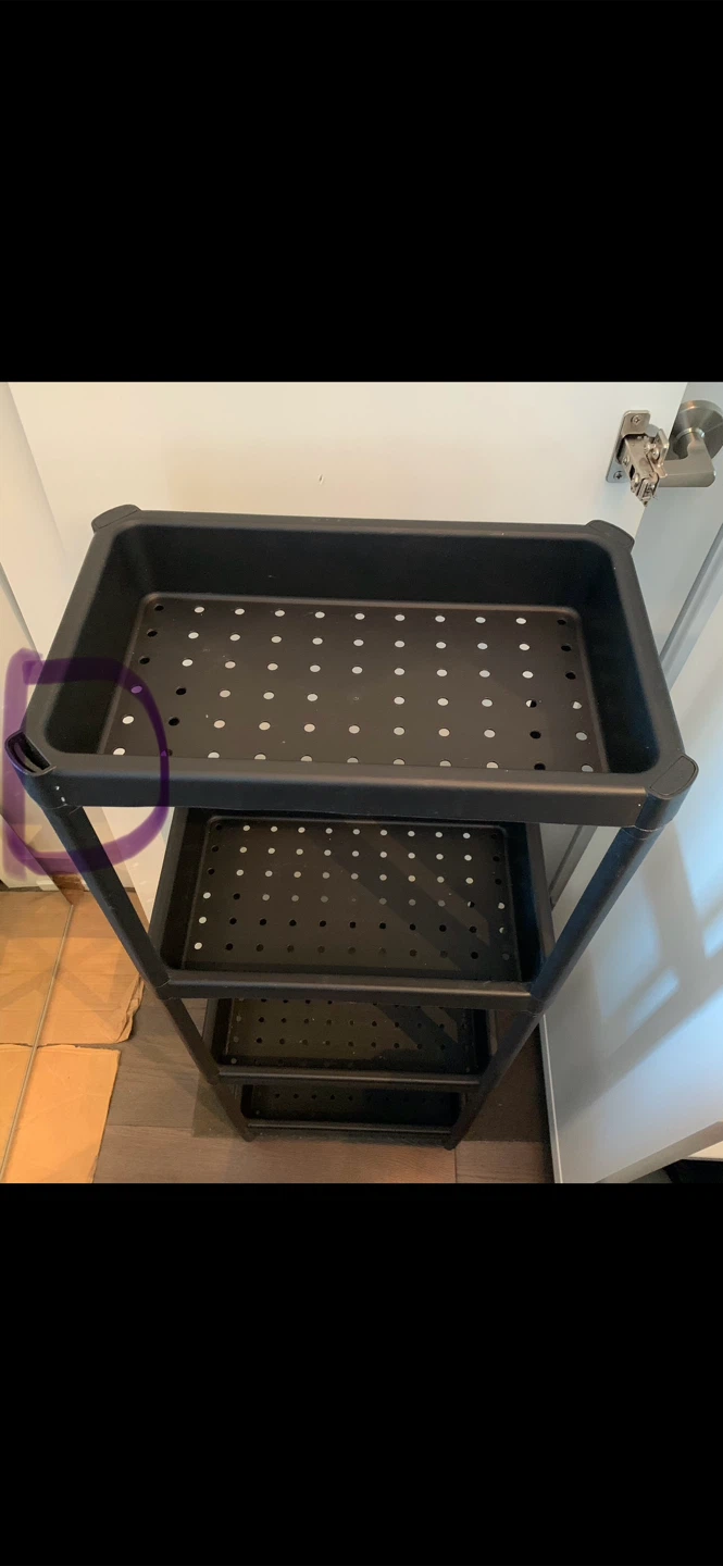 IKEA VESKEN Shelf Unit Black (2 units) - photo 4