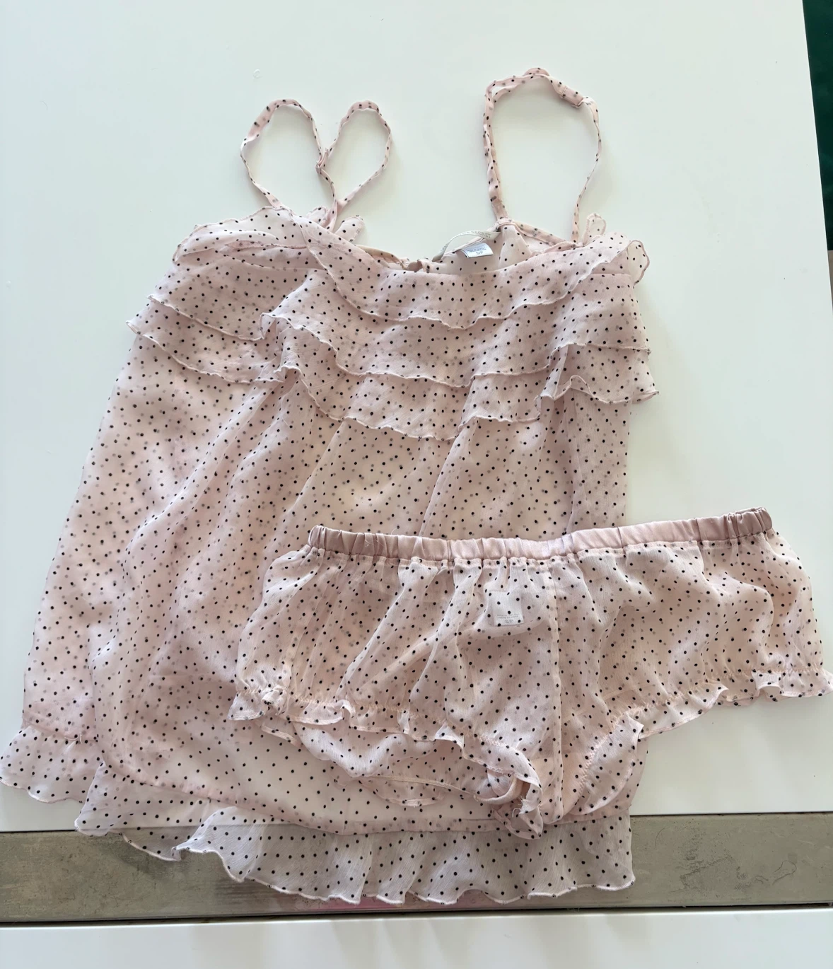 Victoria's Secret Polka Dot Sleep Set Size Small