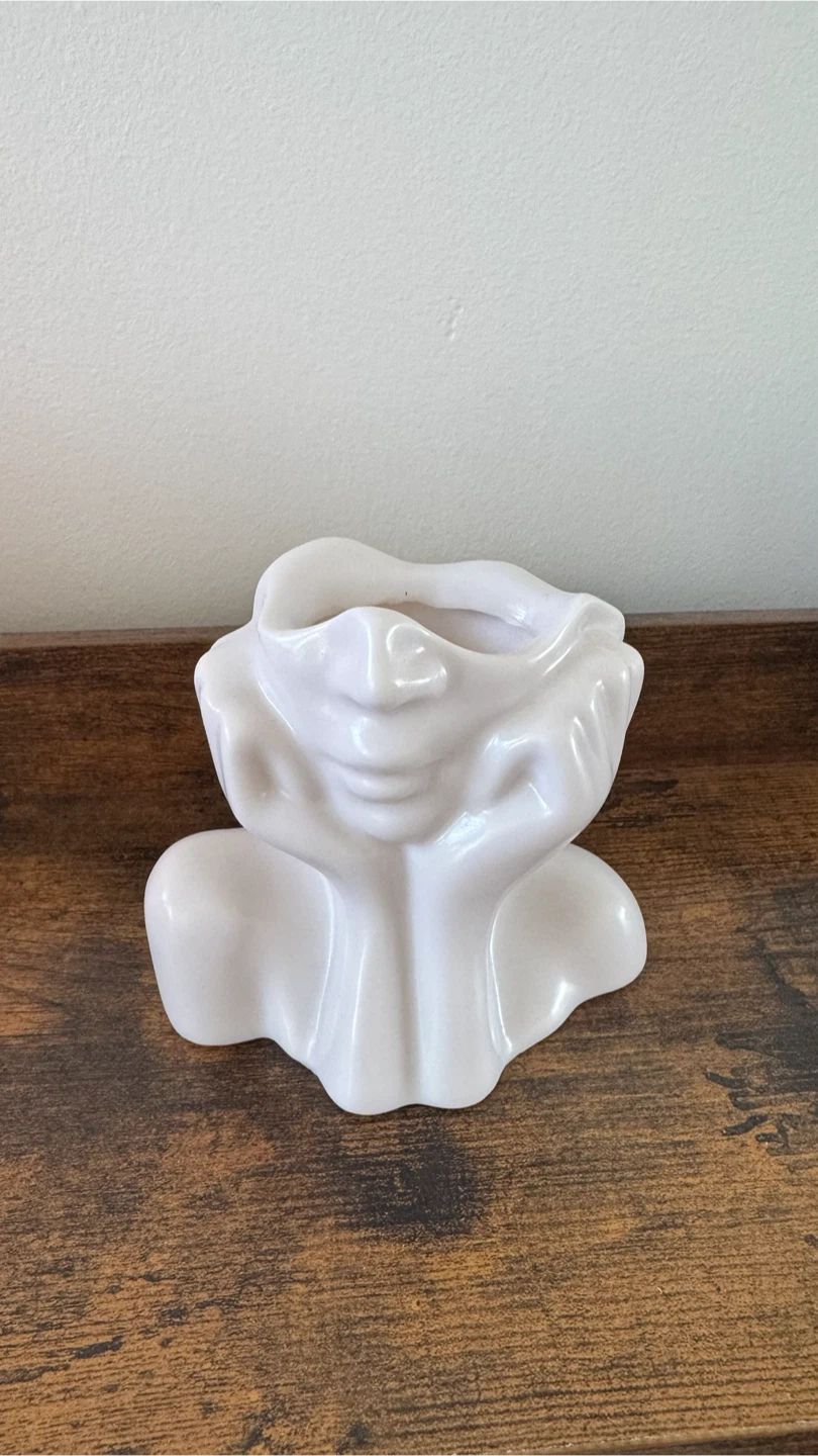Abstract White Ceramic Decor Set - photo 2