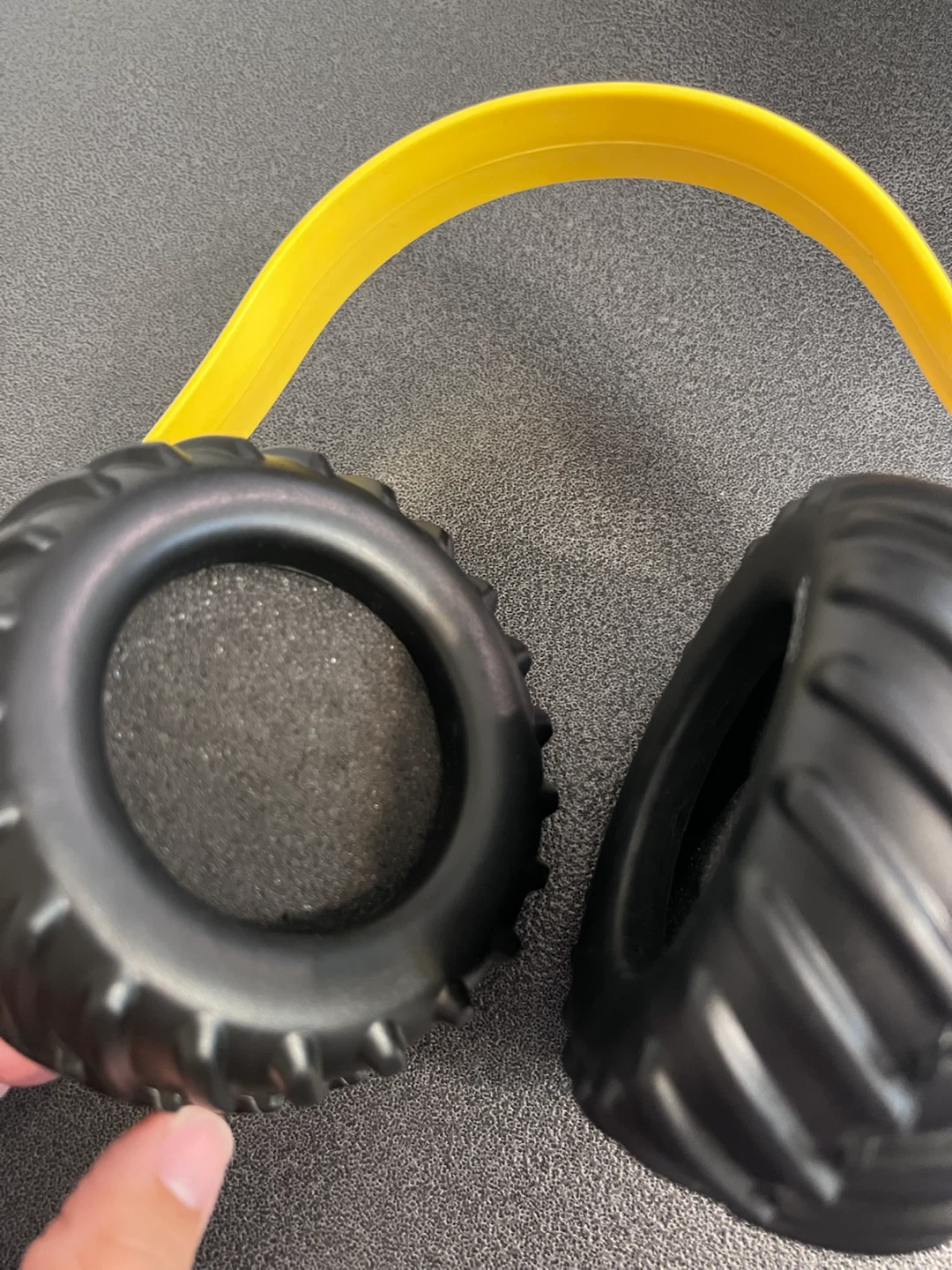Monster Truck Tire Kids Earmuffs – Brand New - photo 3