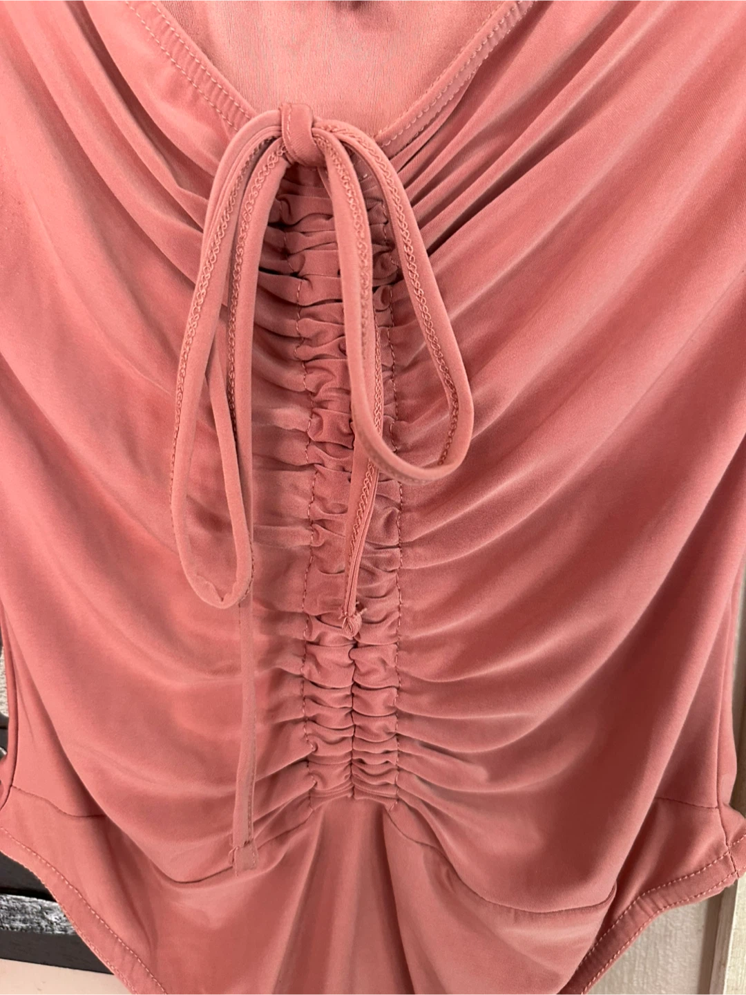 Missguided Long Sleeve Ruched Bodysuit - photo 3