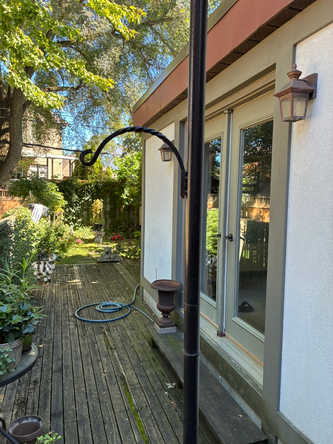 7'9" -Tall Bird feeder Feeding Station  Squirrel Baffle - photo 3
