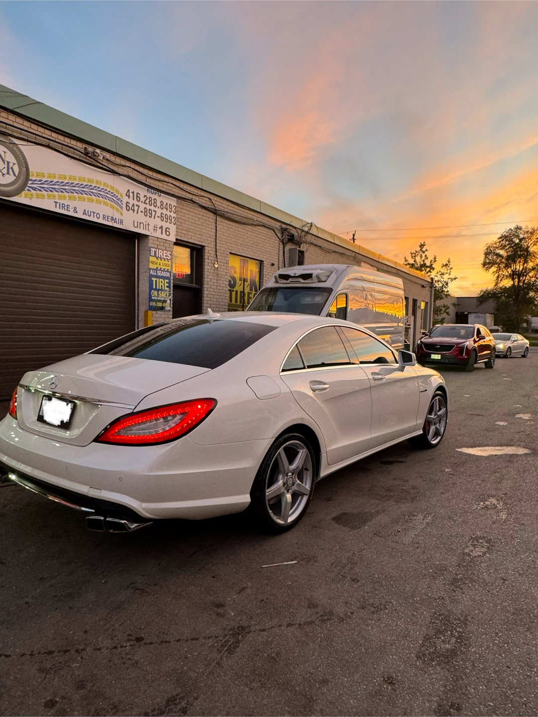 Mercedes-Benz CLS-550 4Matic Distronic+
