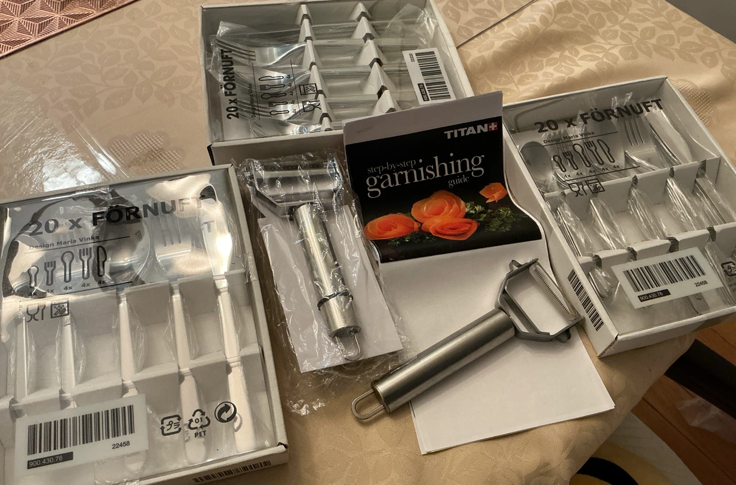 IKEA FÖRNUFT 20-Piece Cutlery Set and Peeling Tools - photo 2