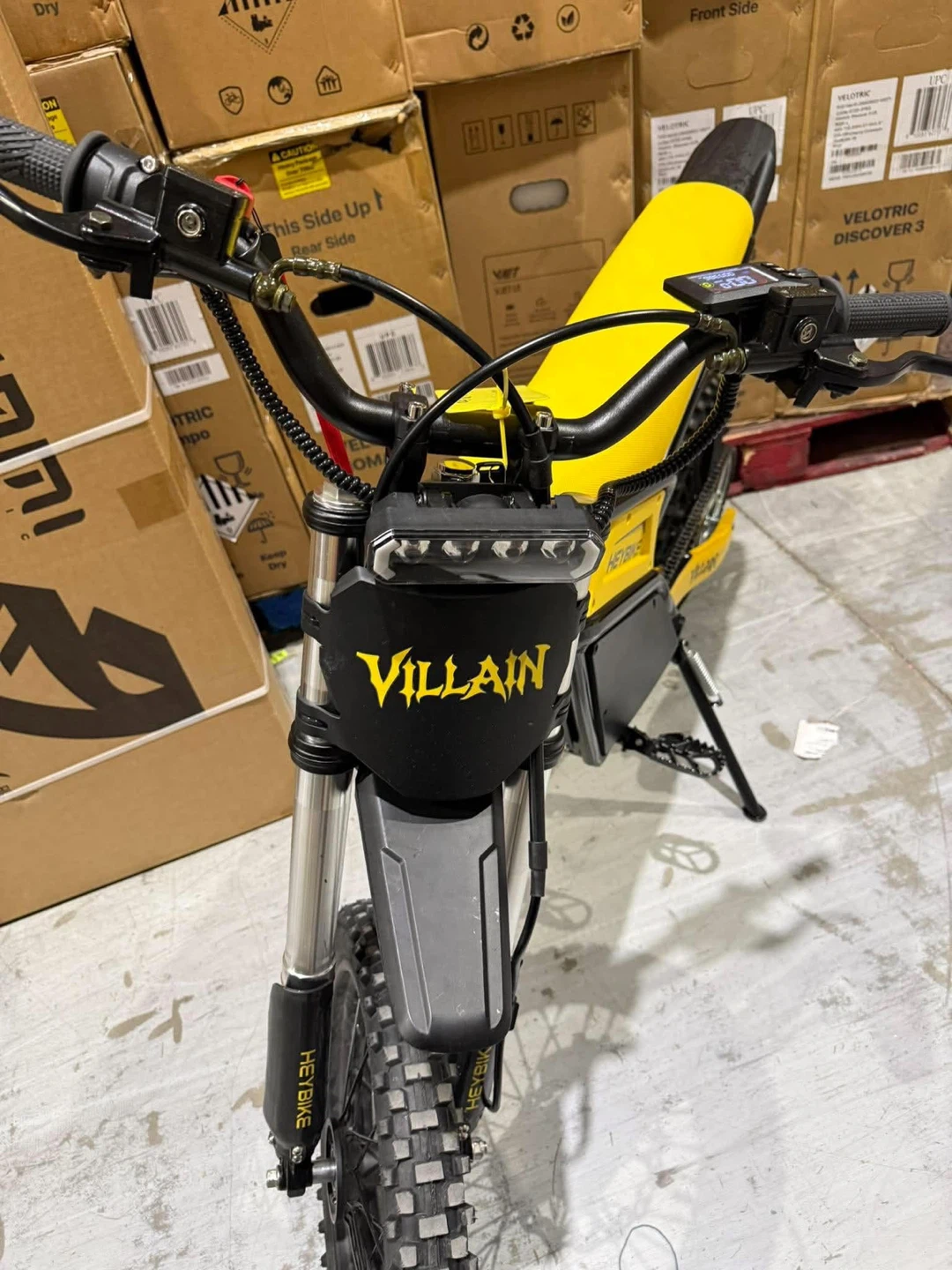 Heybike Villain Electric Bike Used, like new NEGOTIABLE