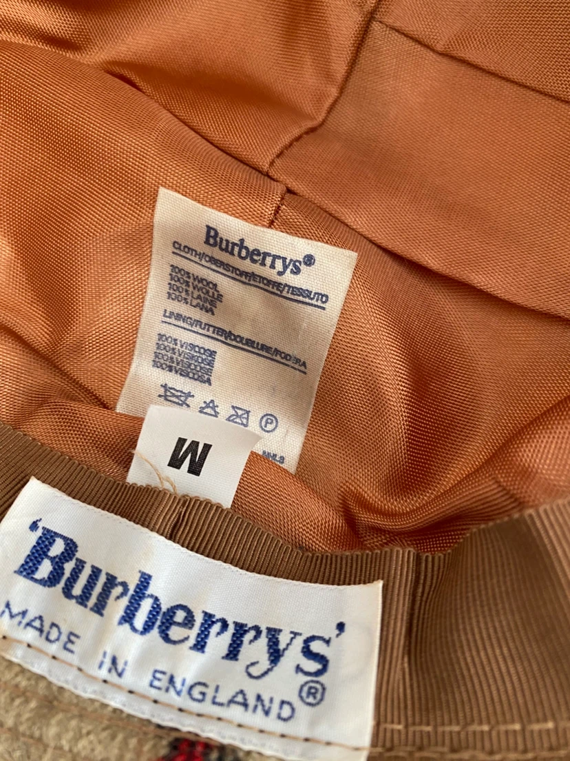 Burberrys Vintage Check Wool Bucket Hat - photo 3