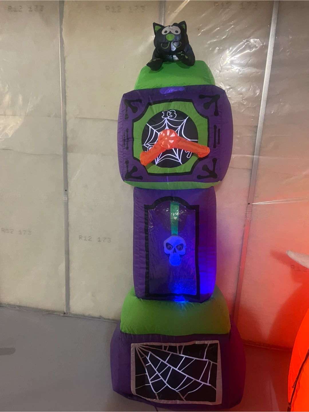 Gemmy Halloween Inflatable Clock Tower