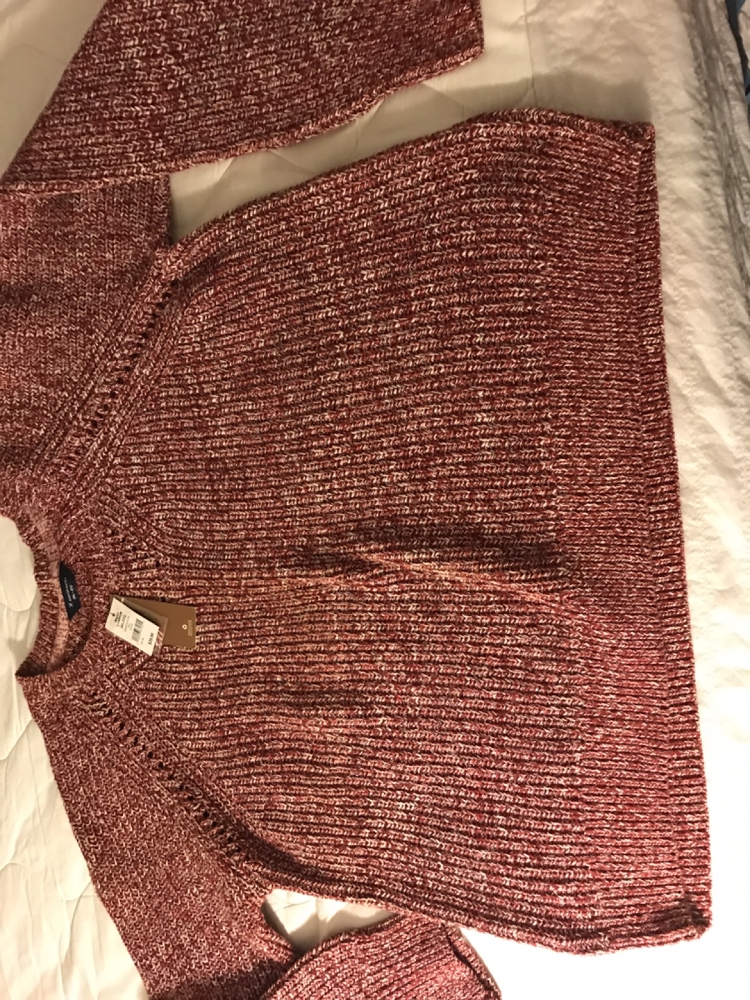 Denver Hayes Red Knit Sweater 2XL - photo 2