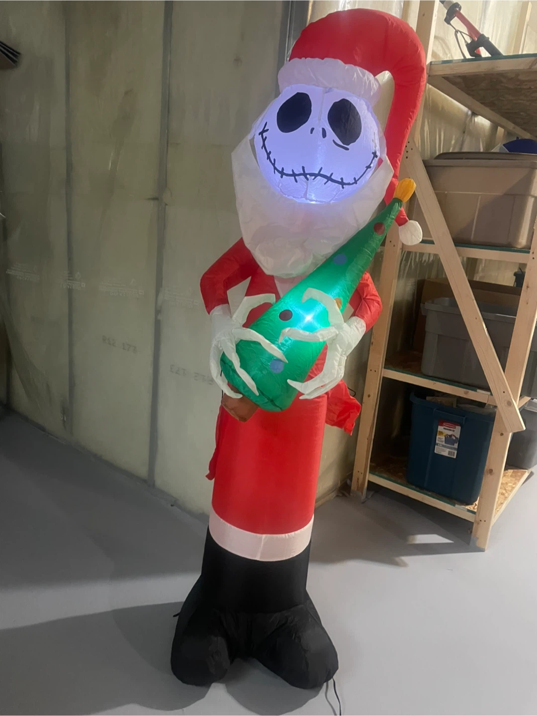 Nightmare Before Christmas Jack Skellington Inflatable