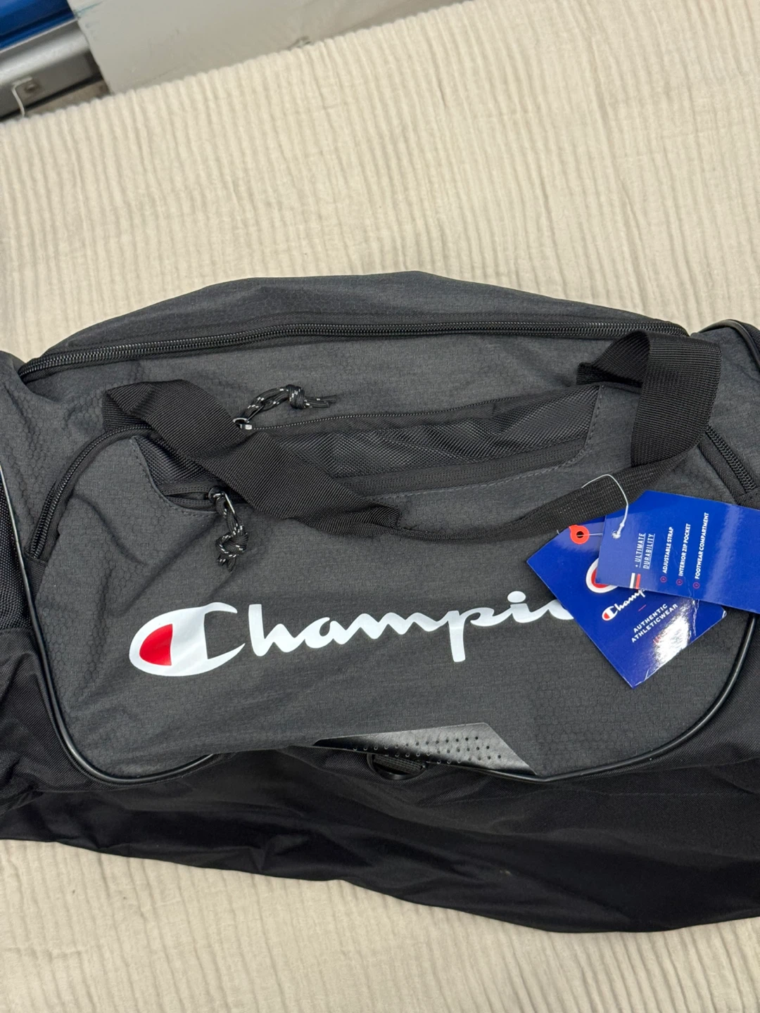 Champion Black Athletic Duffel Bag - photo 2