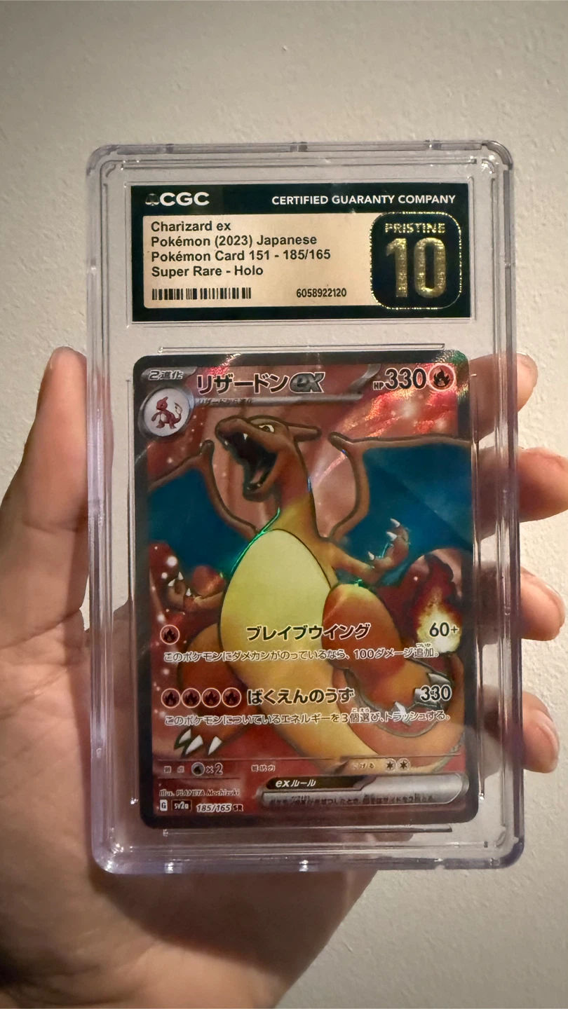 Charizard CGC pristine 10
