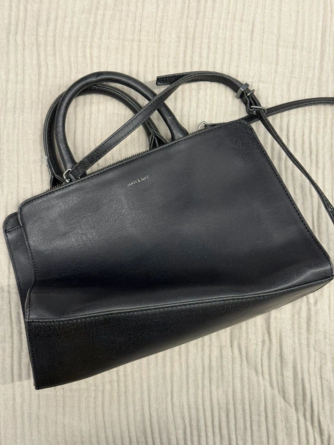 Matt & Nat Black Crossbody Bag