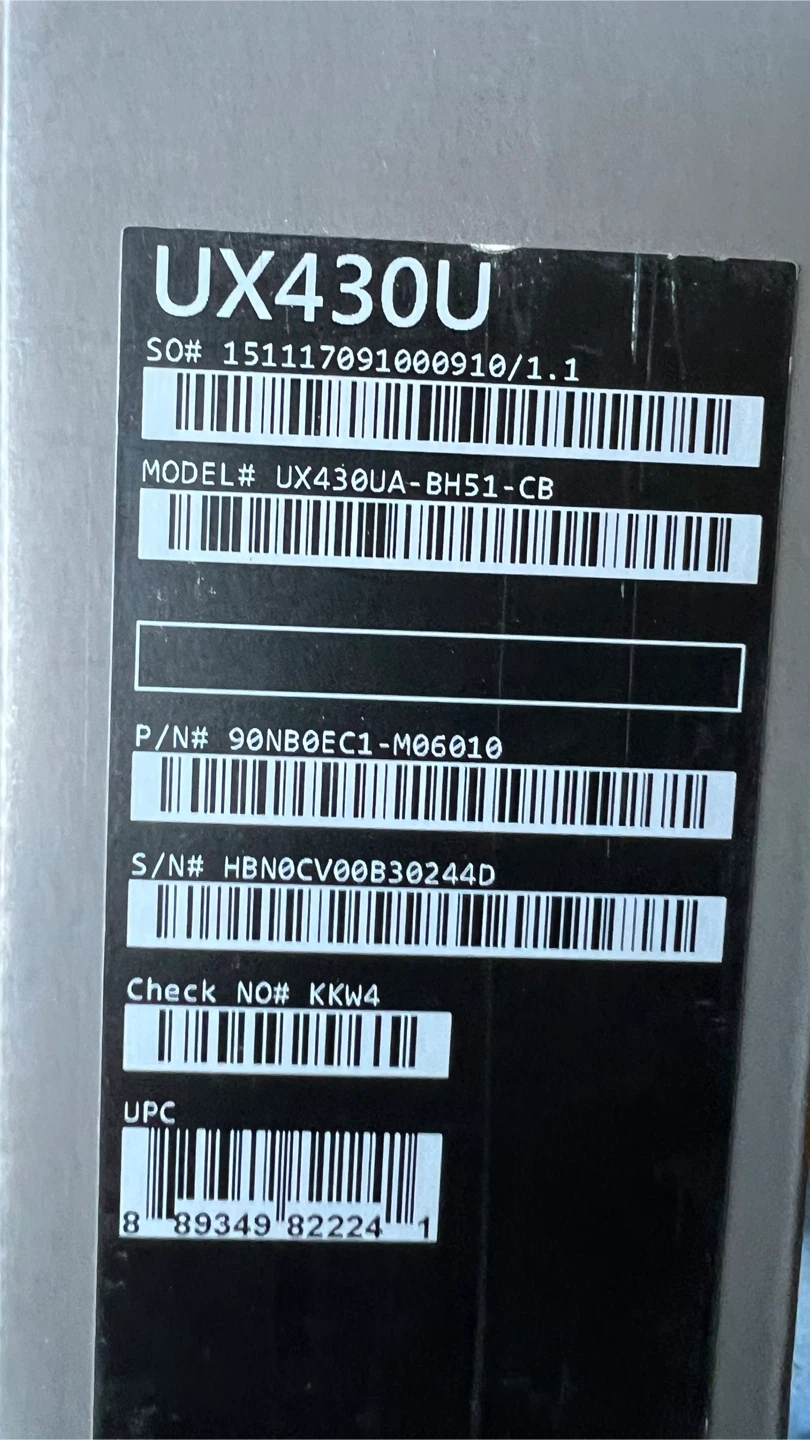 ASUS UX430U Laptop – Intel i5 | 8GB RAM | 256GB SSD - photo 3