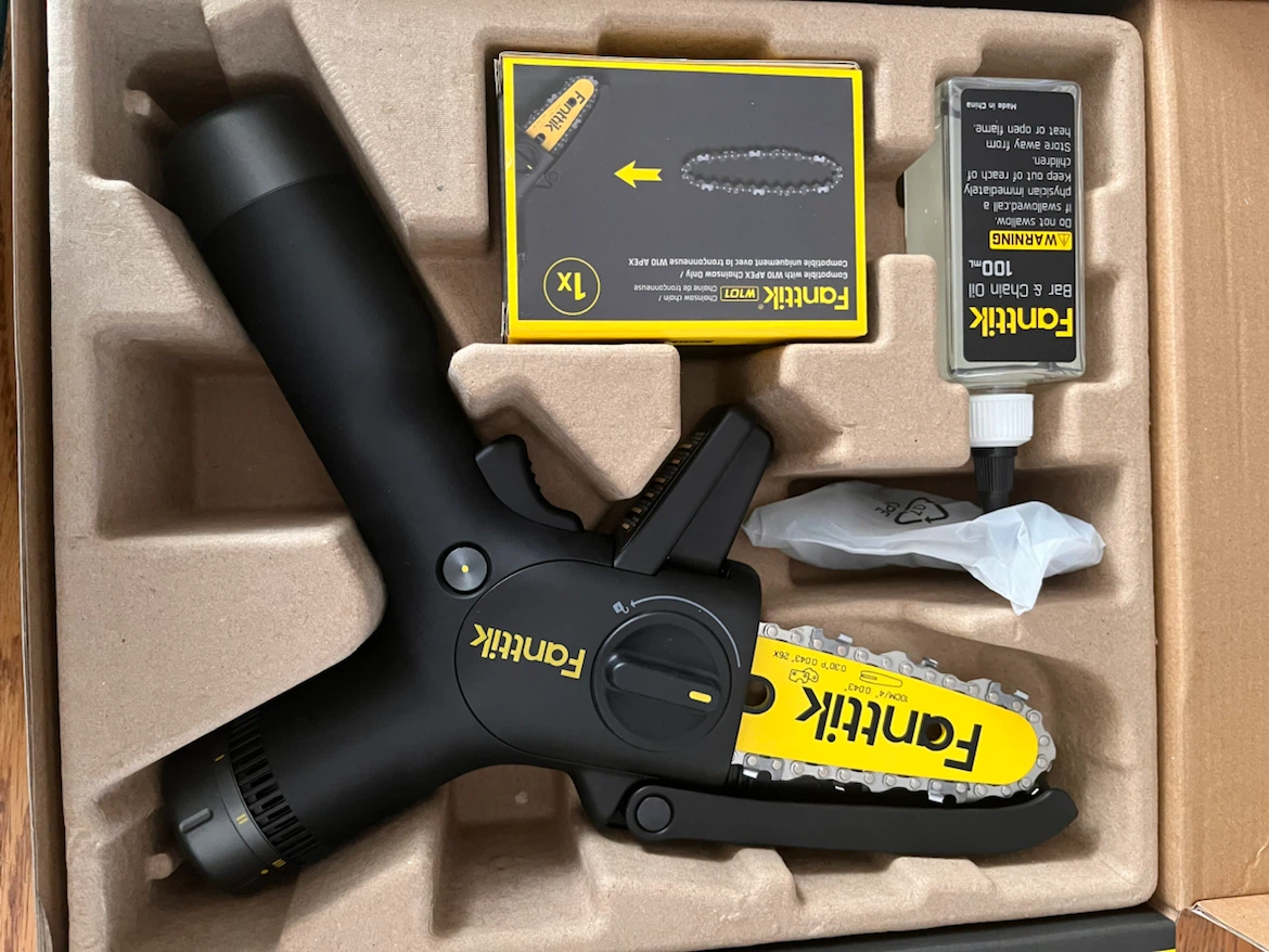 Fanttik W10 Apex TurboLite Mini Chainsaw - photo 4