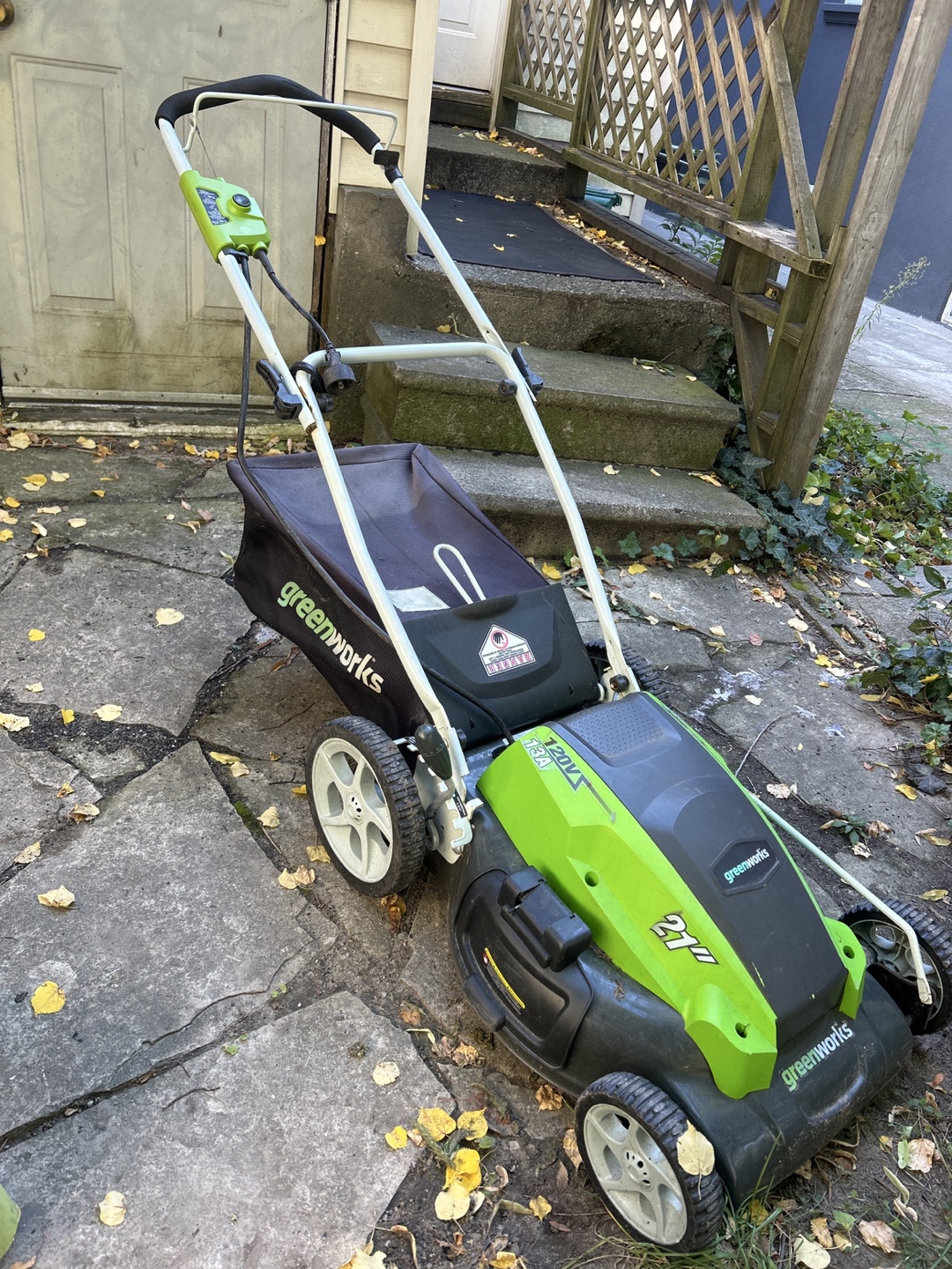 Electric lawn mower 120V