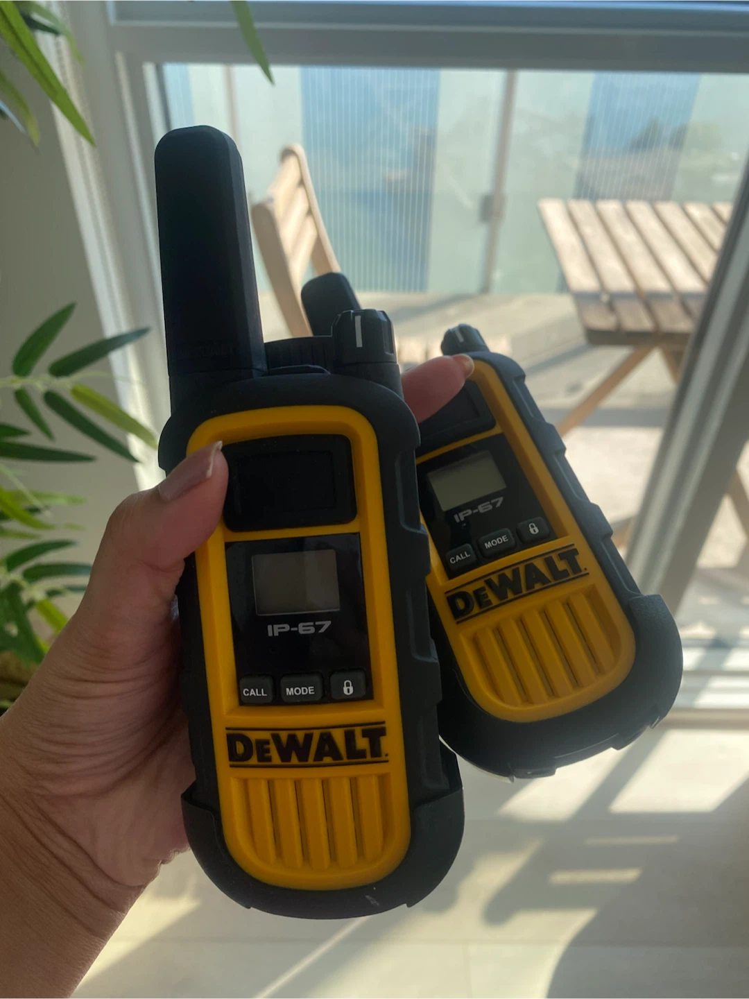 New Pair of DeWalt  Walkie Talkies-Retails over $200(inc tax) - photo 5