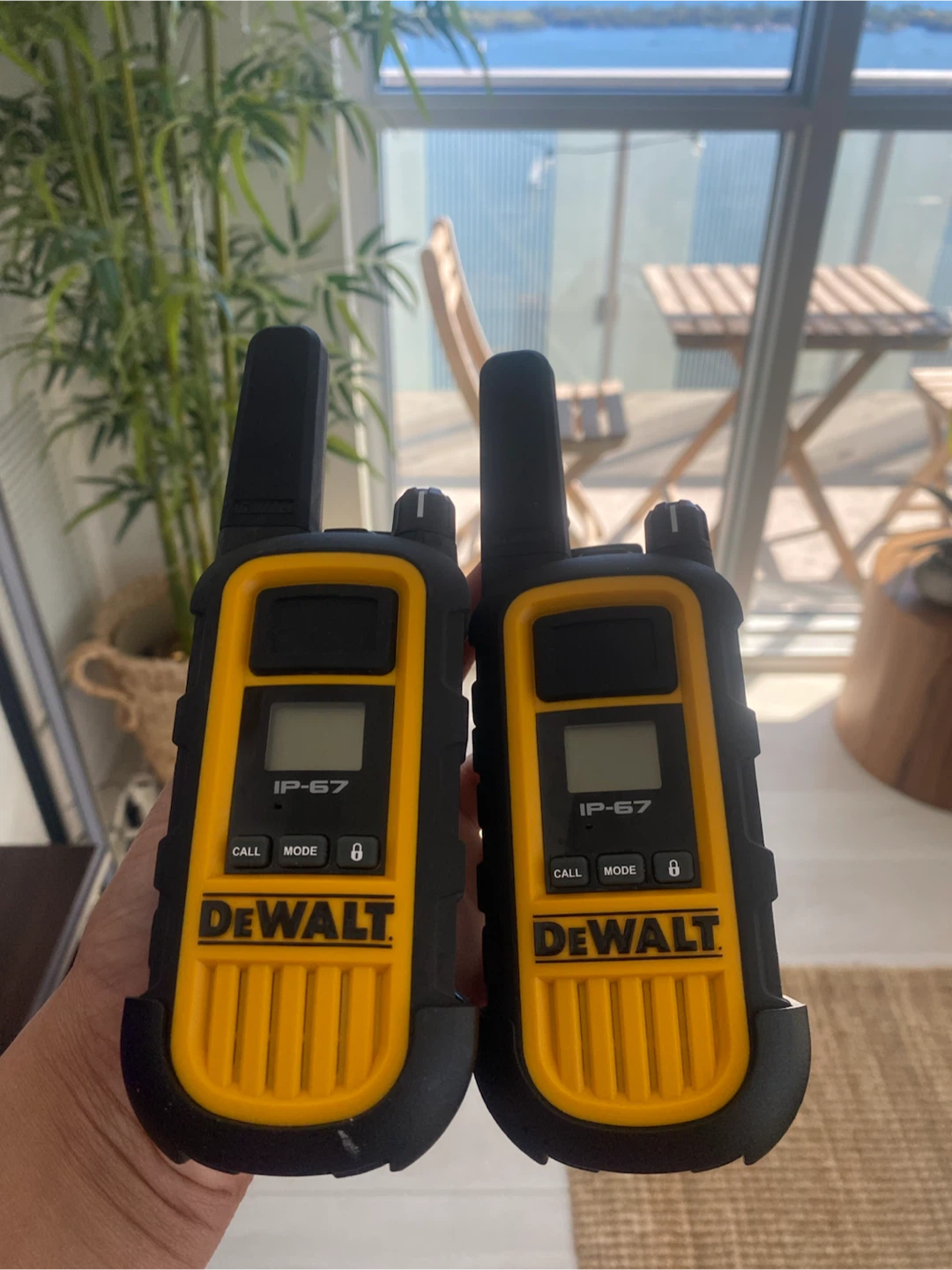 New Pair of DeWalt  Walkie Talkies-Retails over $200(inc tax)
