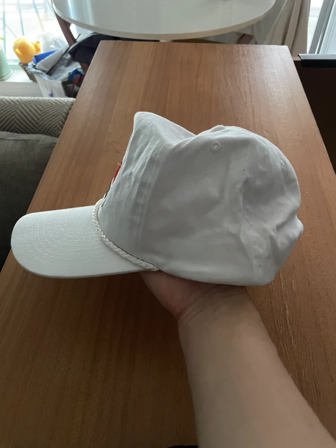 Marlboro White Snapback Hat - photo 3