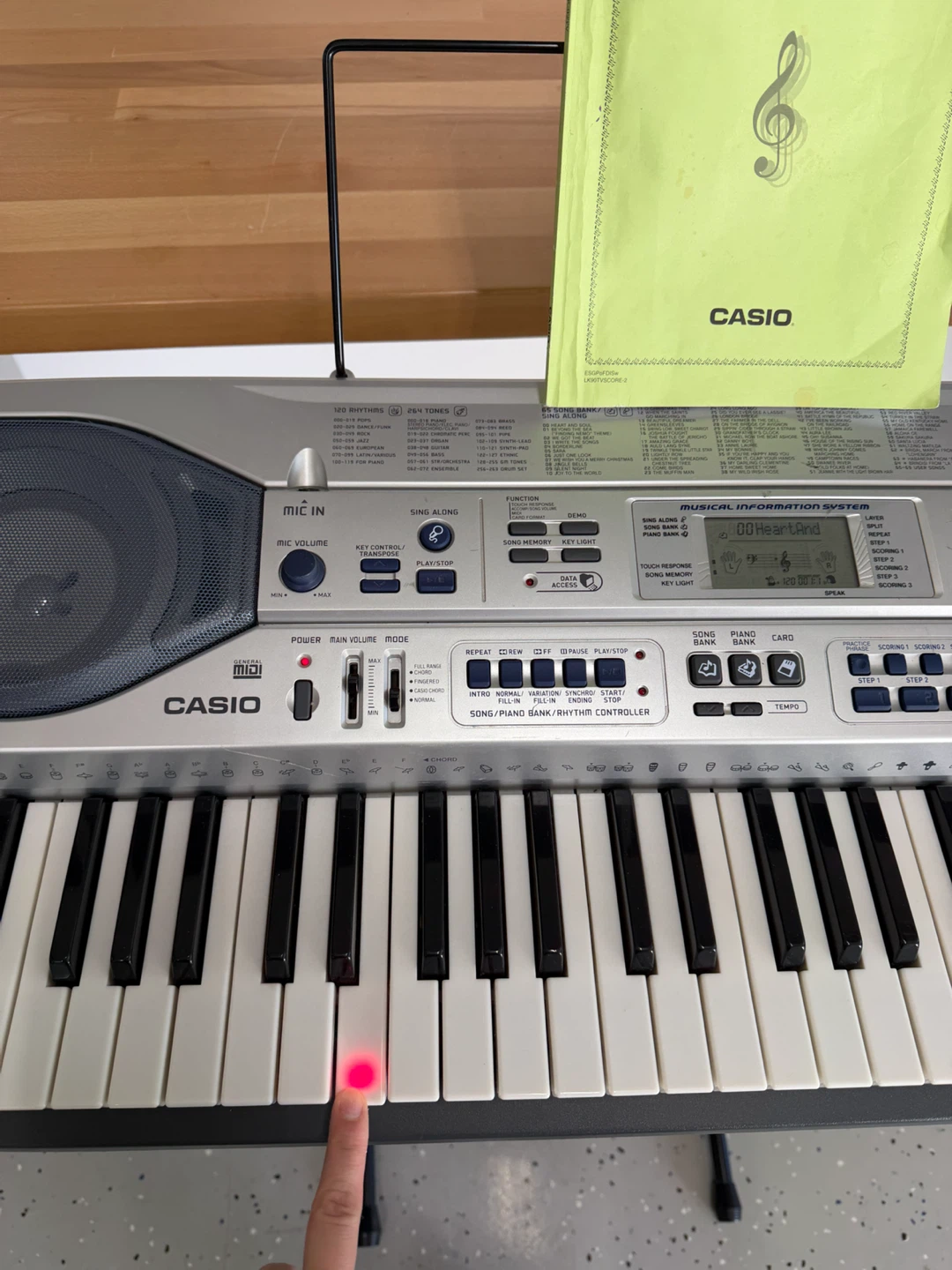 Casio LK-90TV Keyboard with Stand - photo 5